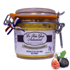 Relais Gourmet - Foie Gras Entier 100 % Sud Ouest sans Colorant sans Additif et sans Conservateur Sud-Ouest Aux Figues