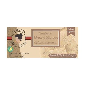  Turron à la Crème et aux Noix (mou)